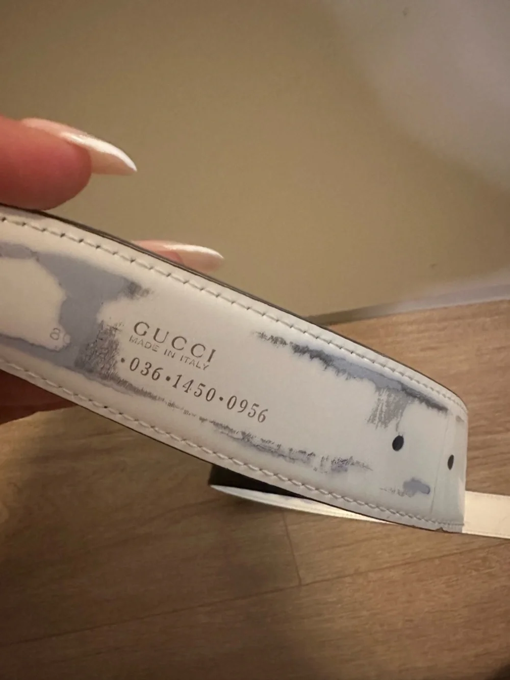 Gucci Vintage Black Men's Leather Belt with Gold 'G' Buckle